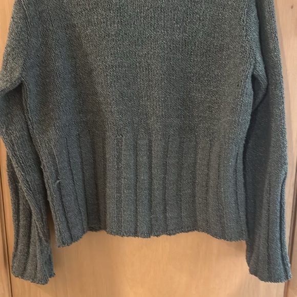 Oona Women’s New England USA Button Front Cardigan Sweater Green Size Small - Picture 9 of 10